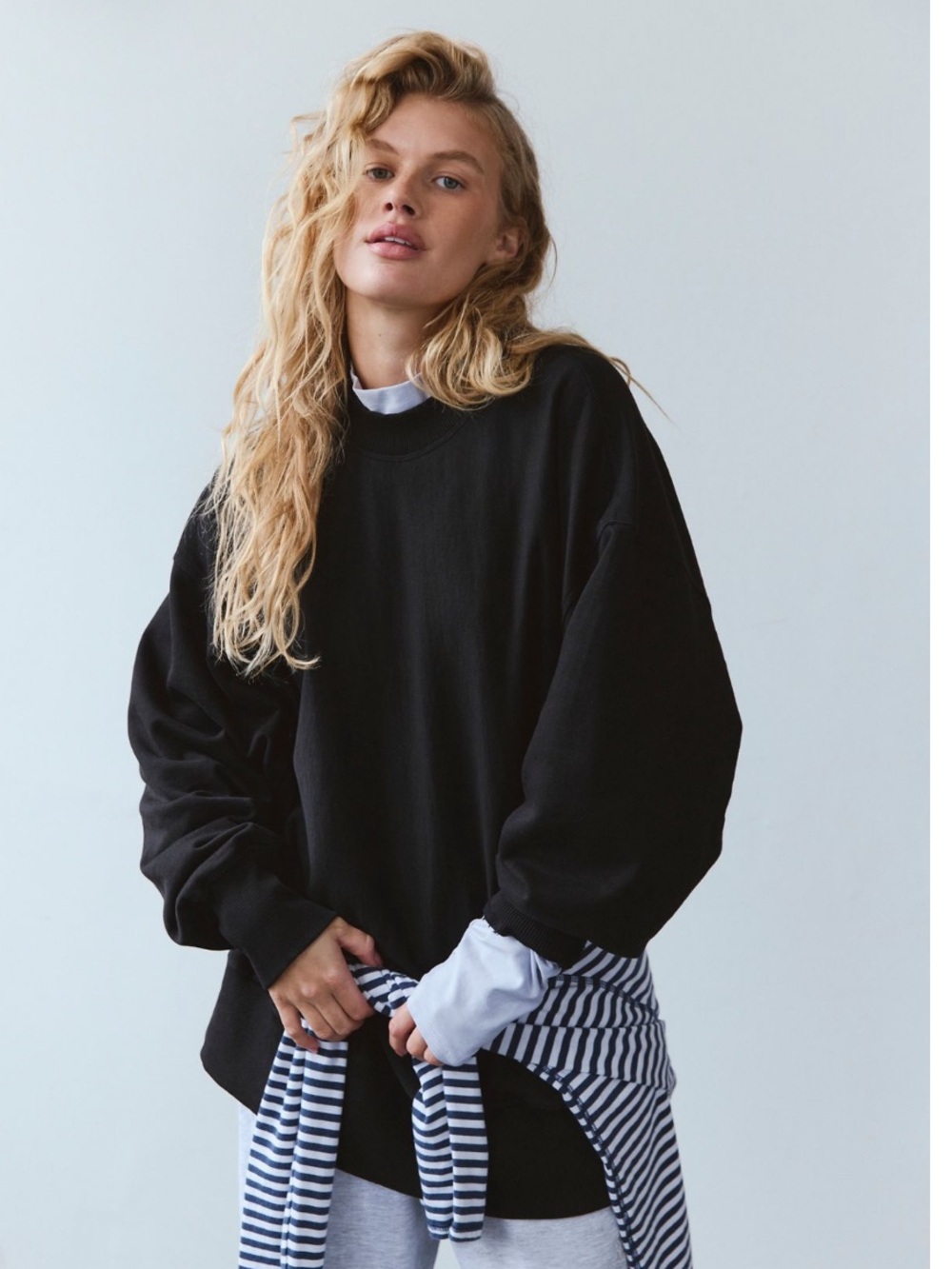 Free People Tunic Sweatshirt | size small